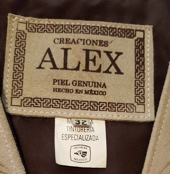 Alex Creacions Handmade Leather Vest w/Horses - Picture 8 of 8